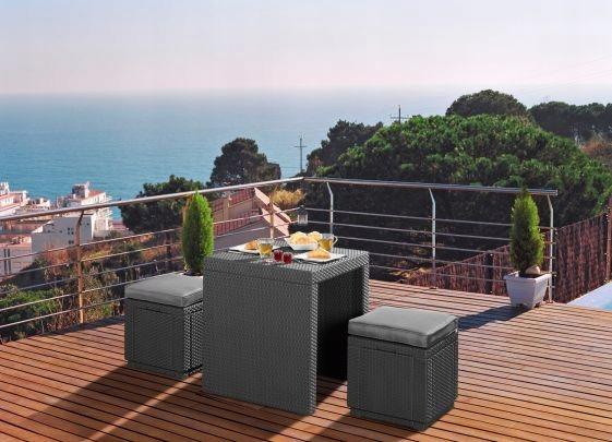 KETER Garden Seat With Cushion Storage