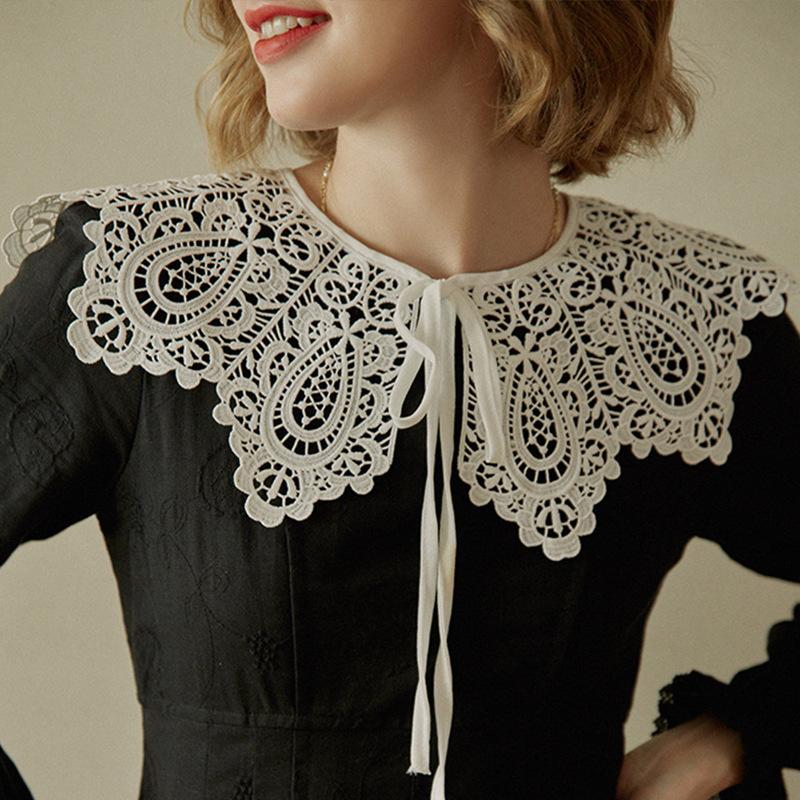 Shawl, Lace False Collar, Openwork False Collar, Girly Accessory, Small Shawl, Small Stand-up Collar
