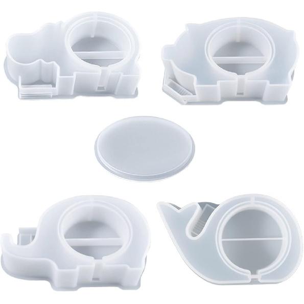 

Форма-копилка - Силиконовая форма для смолы - Хранение Слон Гиппопотам Кит - Шкатулка для украшений - Эпоксидная форма