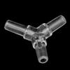 Y-shaped 10Pcs 3 Way Connector Clear Air Valves Oxygen Aquarium Fish Tank Tubing