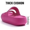 fashion Comwarm New Women's Thick Platform Sandals Summer Soft Cloud Slippers Outdoor Lightweight Beach Shoes Arch Support Slide Sandals