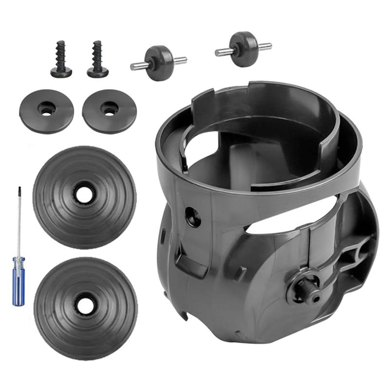 

A78E-Replacement Set Of Direct Drive Brush Head Connector For Dyson V6 V7 V8 V10 V11 V12 Vacuum Cleaner 35W 50W V-Ball Wheels серый