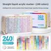 LANGUO 288/9 Colors Acrylic Paint Marker Pens Soft Brush Professional Drawing Pens for Graffiti School Stationery Art Supplies