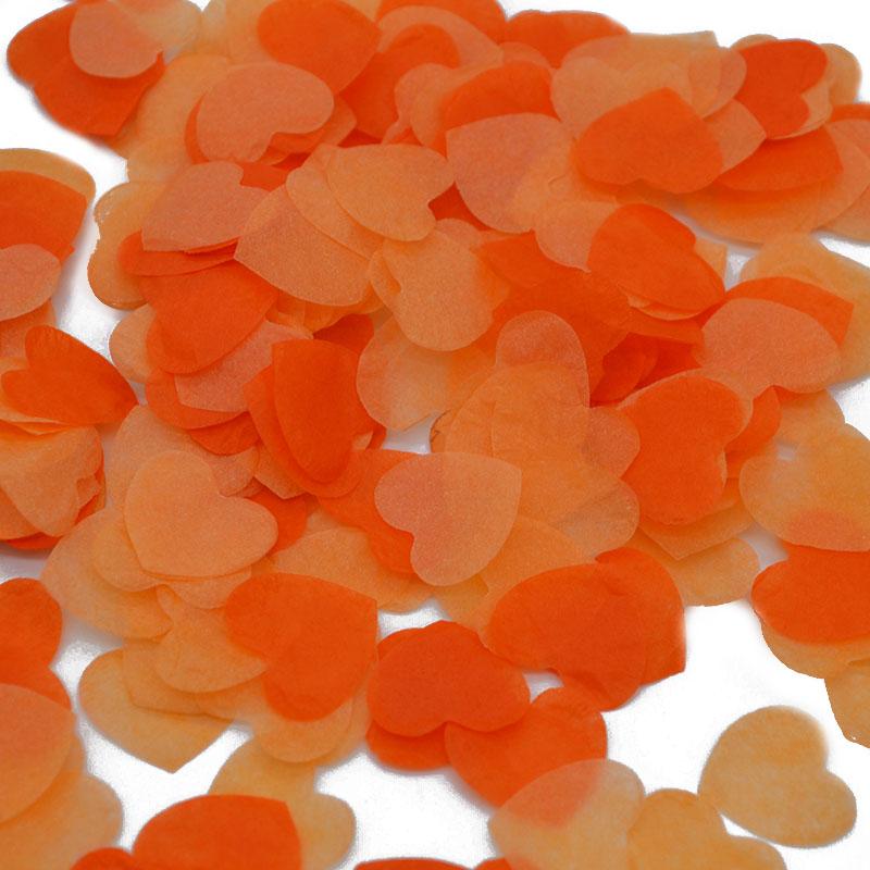 2.5cm 1000pcs Heart Shape Multicolor Paper Confetti Balloon Filler Table Decoration Engagement Event Party Supplies