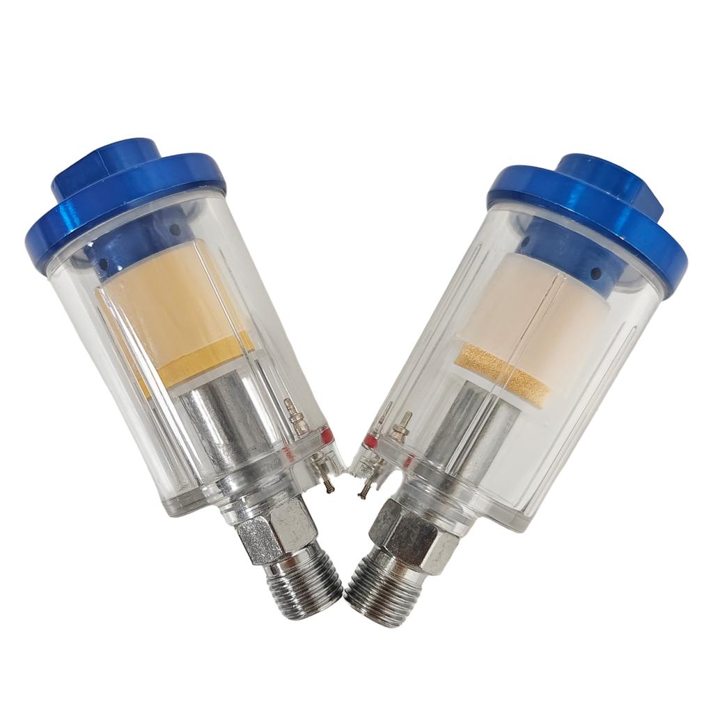 1/4'' Pneumatic Spray Gun Oil-Water Separator Small Air Filter Paint Spray Gun Filter Water Separator Tail Section