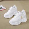 Factory dad shoes women's shoes 2025 new summer mesh breathable sports shoes college style casual white shoes