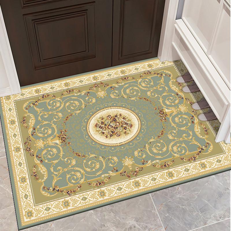 Entrance Door Mat Living Room Carpet Bedroom Bedside Carpet Retro Ethnic Style Hotel Homestay Carpet