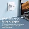 60W Power Cables Set Storage Box Travel Case Fast Charging Cable  Device Charging