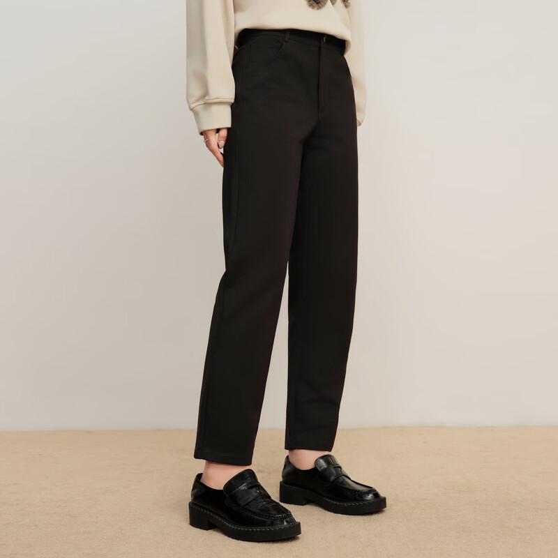 Elva' Island Women's Basic Versatile Long Straight-Leg Casual Pants