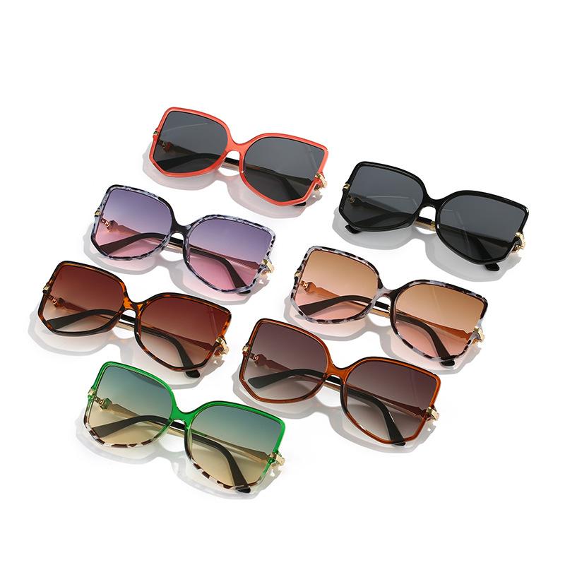 2022 Summer New Internet Celebrity Sunglasses Women Street Shooting Tide Seaside Sunglasses Uv Protection Personalized Fashion Sunglasses Women