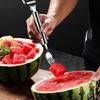 Multipurpose Melons Slicers Stainless Steel Watermelon Fork Cutter Kitchen Fruit Cutting Tool for Home Party Camping