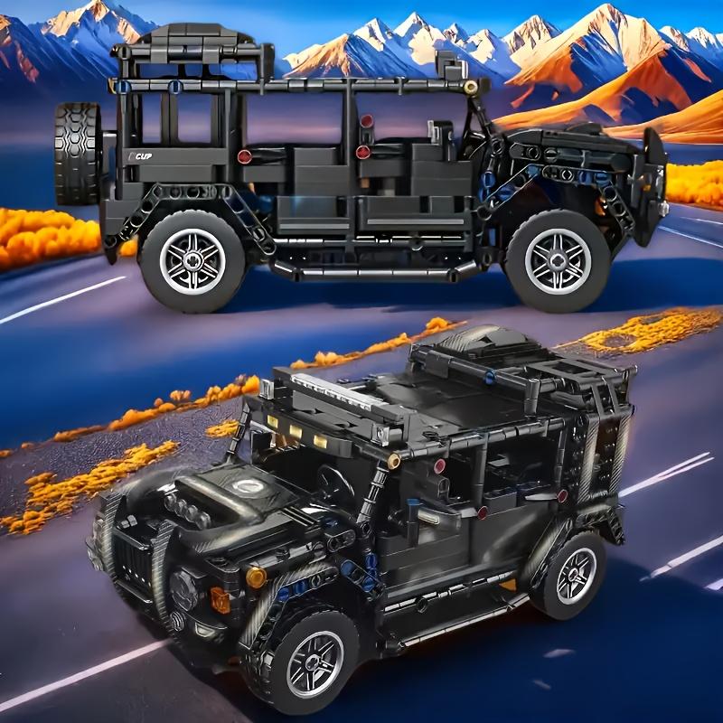 1020 Pellet Off-Road Vehicle Assembly Model Kit,Vehicle Home Ornament Toy, Racing Sports Car Building Block Holiday Gift, Building Blocks for Adults