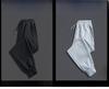 Men's Fleece Pants - Gray, Korean Style, Large Size, Casual Sweatpants for Autumn & Winter