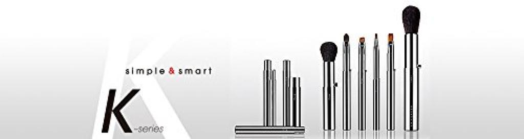 Kumano Makeup Brush Chikuhodo Portable Series Eyeshadow Gray 1 Brush (Makeup Brush) Brush, Squirrel/Weasel, K-3, (x 1)