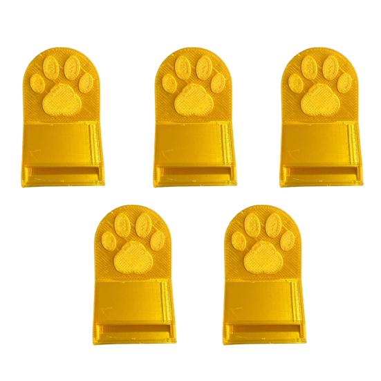 5/10Pcs 3D Printed Can Opener Cat Paw Manual Can Opening Tool Kitten Dog Food Can Tab Opener Kitchen Gadget Seniors Arthritis Chef Gift
