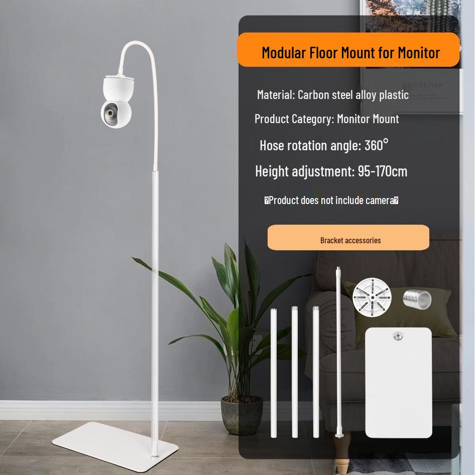 

Adjustable Floor Stand for Xiaomi, Yi, Tapo, and Baby Monitor Cameras