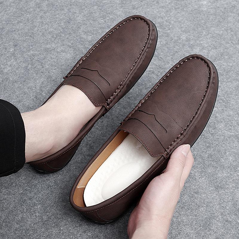 Plus Size Freizeitschuhe Herren Loafer Bequeme Herren Fahrschuhe Mokassins Herren Flats Schuhe