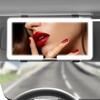 LED Light Mode Stepless Dimming Sun Visor Vanity Mirror Rechargeable Touch Sensor Vanity Mirror Convenient Car Vanity Mirror
