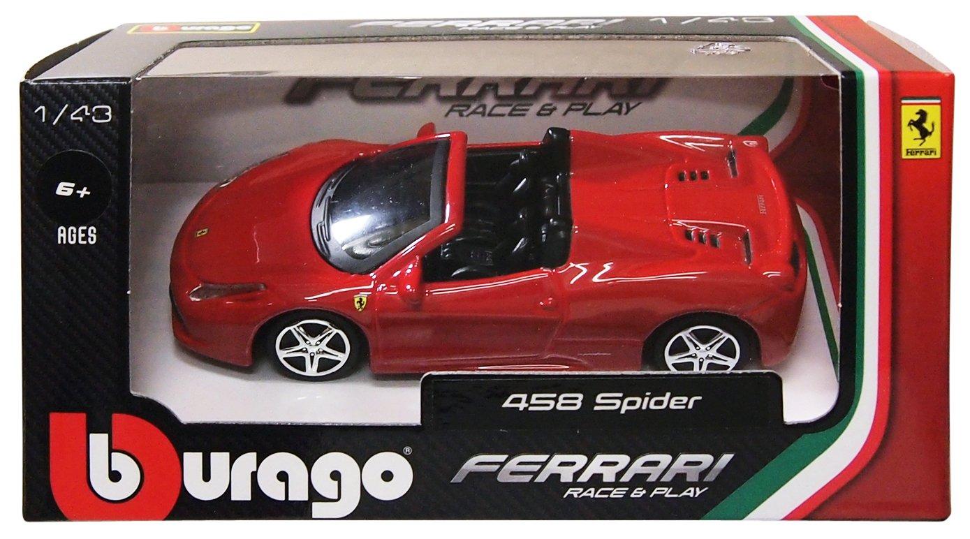 

Bburago Ferrari 458 Spider Red Finished Product 1/43
