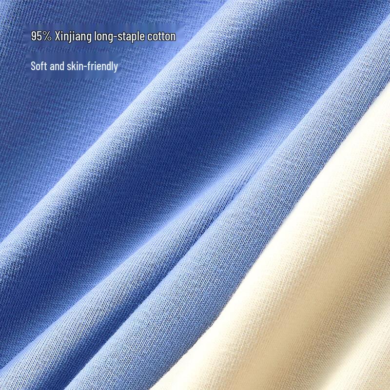 FitonTon Men's Pure Cotton Antibacterial Loose Boxer Briefs