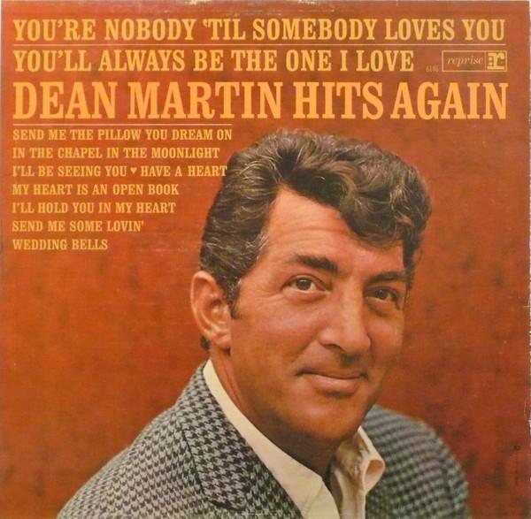 

LP Record DEAN MARTIN Dean Martin Hits Again R6146 Reprise Records 1965 Canada Jazz Used