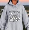 Surrender A Tired Working Dog Design Women Hoodie Cartoons Sport Streetwears Basic Street Tracksuit Casual Creativity Pullover