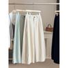 Washed Cotton Drape and Thin High-waisted Casual Wide-leg Pants Women's Spring and Autumn New Korean Version of Versatile Commuter Loose Trousers