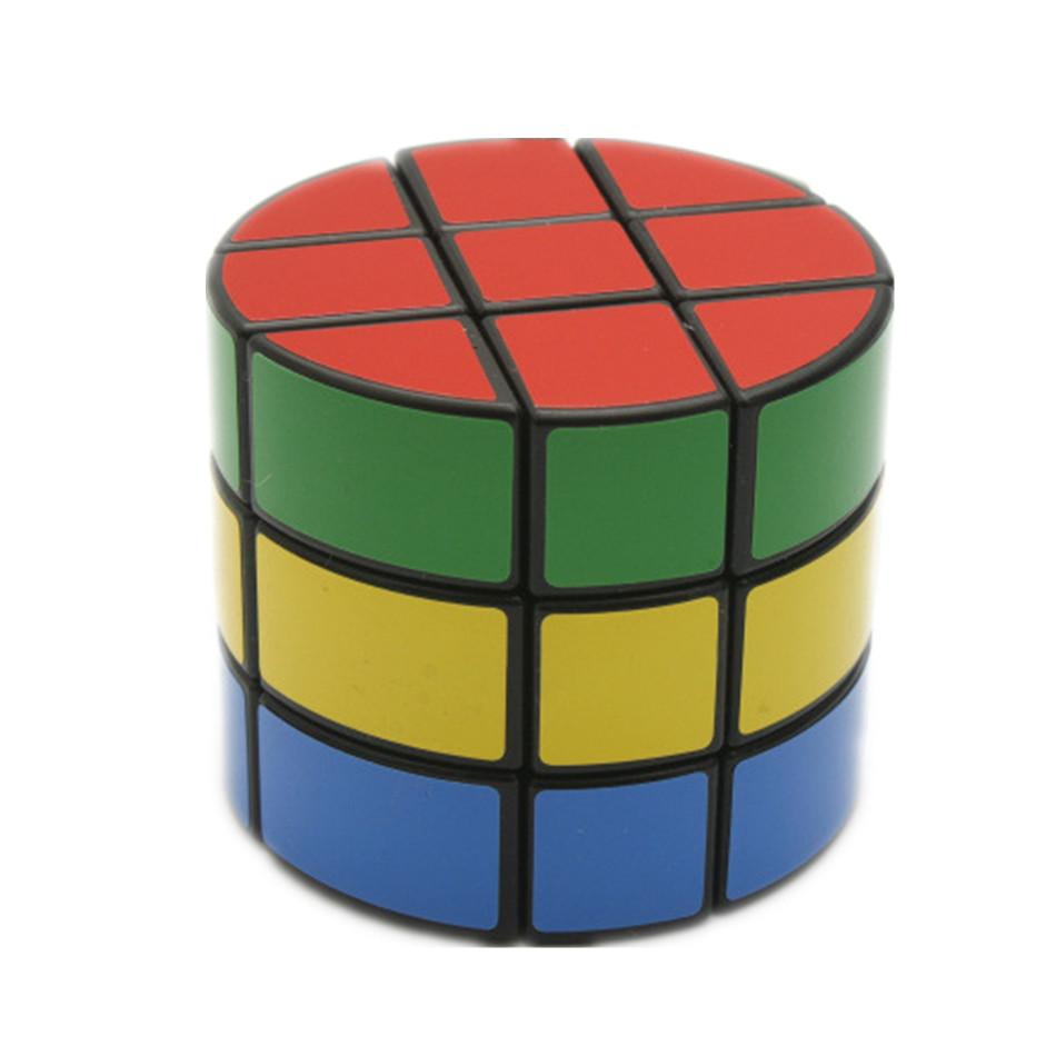 

Diansheng 3Layers Barrel Cylinder Round Shape 3 Layer 3x3x3 Column Barrel Magic Cube Puzzle IQ Brain Teaser Toys Speed Puzzle чёрный