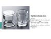 Heat-Resistant Double-Walled Glass Cup with Handle for Cold Drinks, Draft Beer, and Wine.