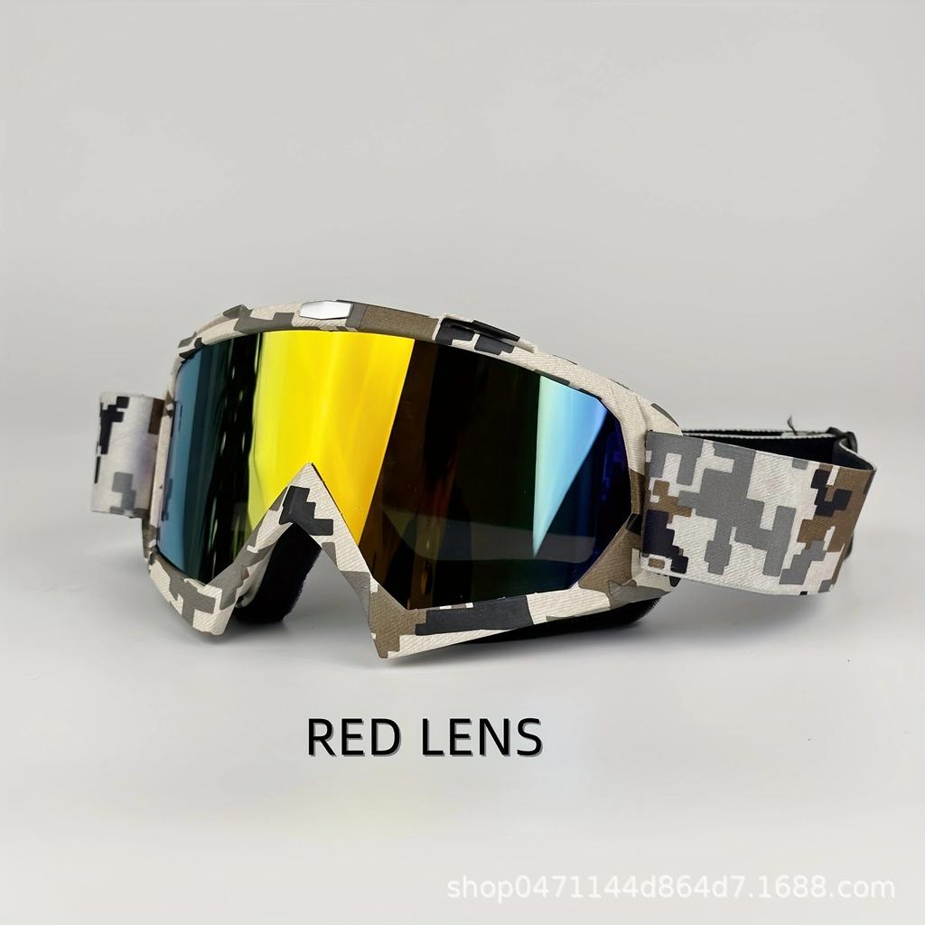 Goggles Riding Glasses Outdoor Motorcycle Off-Road Goggles ATV Men's and Women's Mountain Bike Bike Windshield Lenses