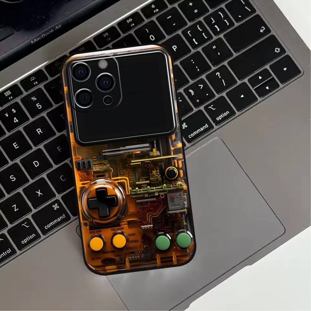 Play G-Game C-consoles Phone Case  For iPhone17,16,15,14,13,12,11 Plus,Pro Max Soft Black Cover