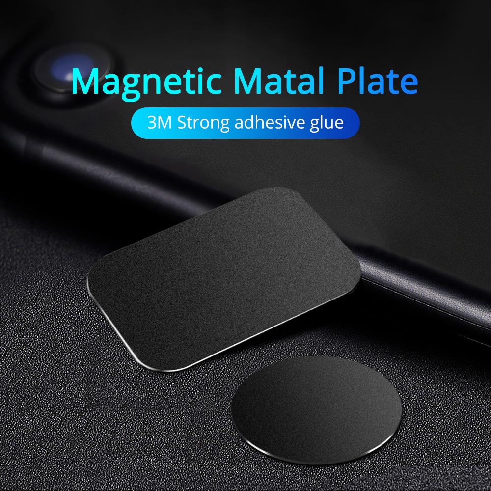 ANMONE 5 Stück/1 Stück Auto Handyhalter Metallplatte Scheibe Eisenblech Aufkleber superdünn Für iPhone Huawei Halter Magnet Auto Halterung