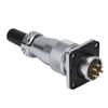 400V WS16 Aviation Plug Socket Connector Stable Electrical Performance Waterproof Power Connector