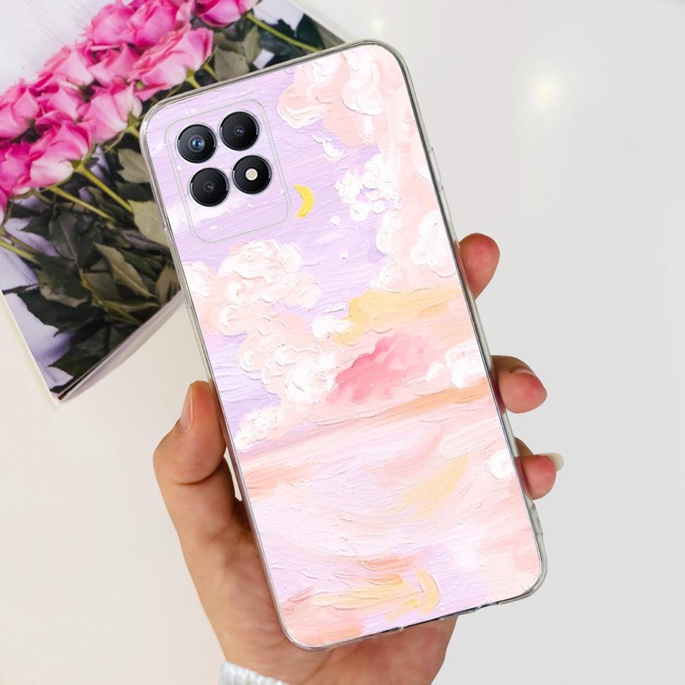 For Realme 8i Case Realme8i RMX3151 Cute Panda Cartoon Cover Soft Silicone Case For Oppo Realme Narzo 50 Narzo50  Fundas Capa