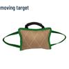 Coarse Linen Dog Training Bite Pillow with Handle
