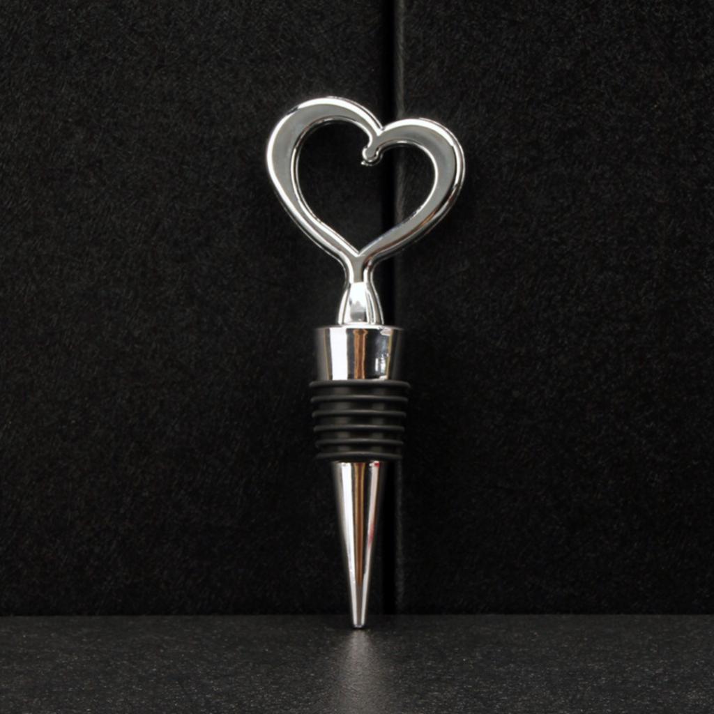 Practical ABS Sealed Fresh-keeping Heart-shaped Wine Bottle Stopper