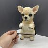 New Dog Series Paper Towel Holder Resin Figurine Toilet Wall Mounted Roll Paper Cute Dog Statue Home Decor