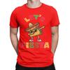 Lets Fiesta Tshirts For Unisex Vintage Cotton Tees O Neck Short Sleeve T Shirt Printed Tops