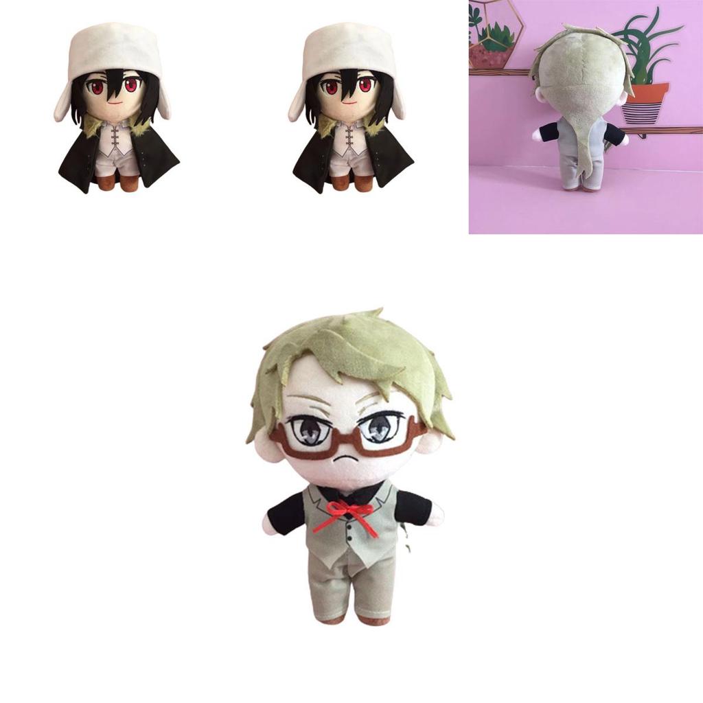 Bungo Stray Dogs Edogawa Rampo Plush Toy Soft And Cuddly Anime Character Doll