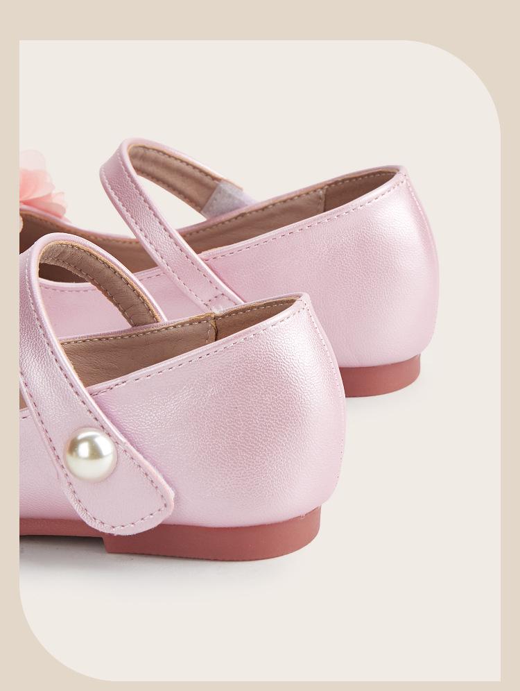 Scarpe Basse in Pelle Morbida per Bambine Primavera 2026 per Bambini Piccoli e Grandi