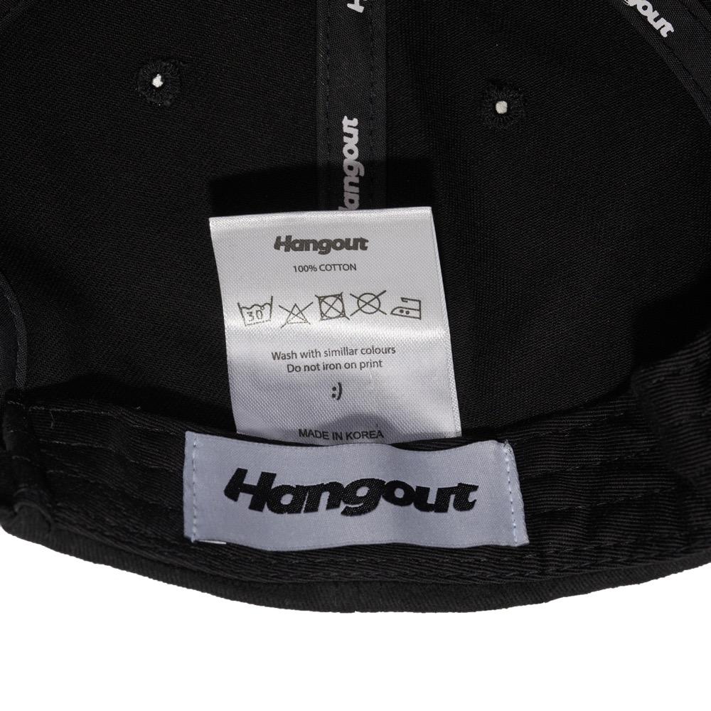 HANGOUT Seonbi Black Cap (Black)
