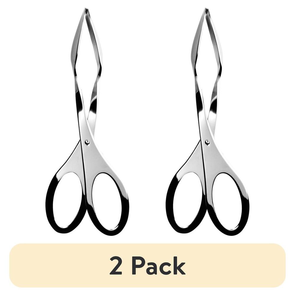 

18/10 Stainless Steel Serving Set 2 Pack Polished Finish Dishwasher Safe Toss and Serve Elegant Tableware Durable High Quality United States