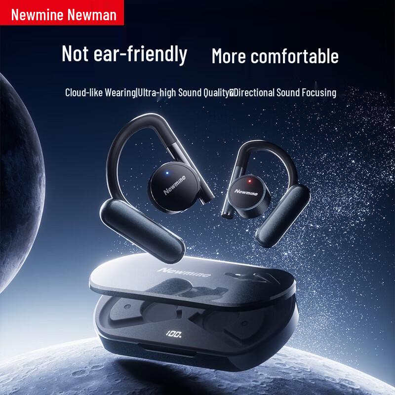 Newmine LY37 Open-Ear Bone Conduction Sports Headphones