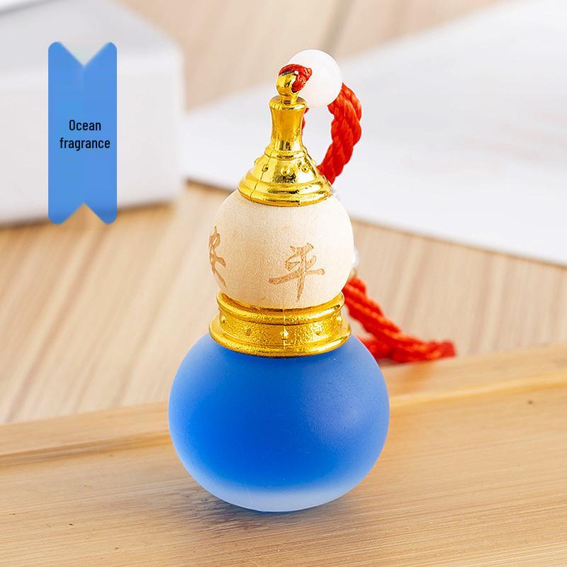 Gourd Pendant Car Air Freshener: Long-lasting, Light Fragrance Essential Oil Perfume