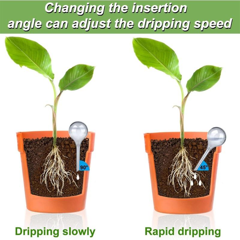 Small Circular Plastic Water Seepage Device, Automatic Watering Device For Flowers, Essential For Business Trips And Flower Cultivation