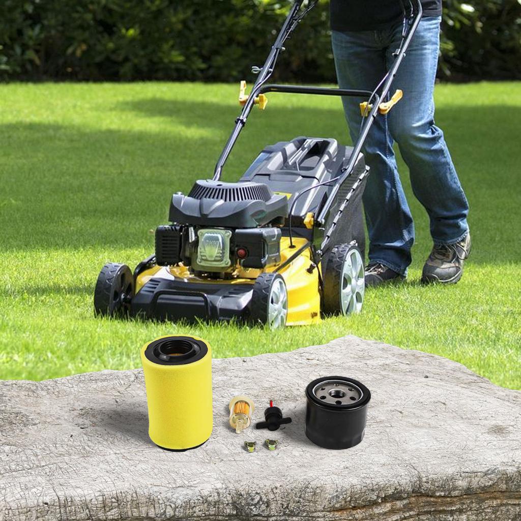 Outdoor Maintenance Air Filter Kit Compatible Air Filter Replacement Lawn Mower Engine Protection Filter Efficient Dirt Capture