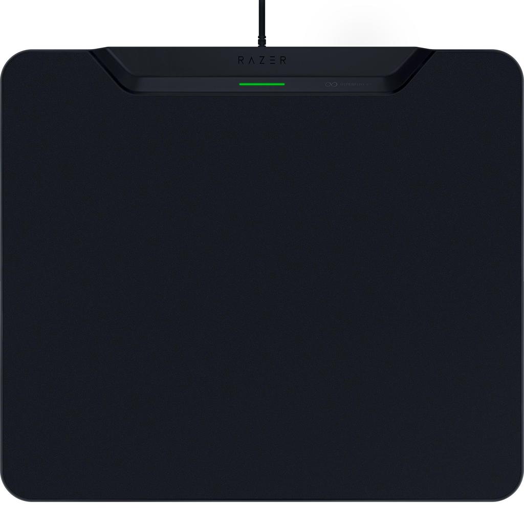 Razer HyperFlux V2 Hard Edition Gaming Mouse Pad with Wireless Charging and Hard Compatible with Basilisk V3 Pro Basilisk V3 Naga V2 and Cobra