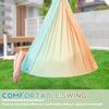 Sensory Swing Double Layer Comfortable Indoor Swing Stretch Resistant Swing Hammock Holds up to 200 lbs for Children Adults Use