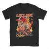 Charles Leclerc Fire Men's S Vintage Tees Short Sleeve Round Neck Unisex T-Shirt