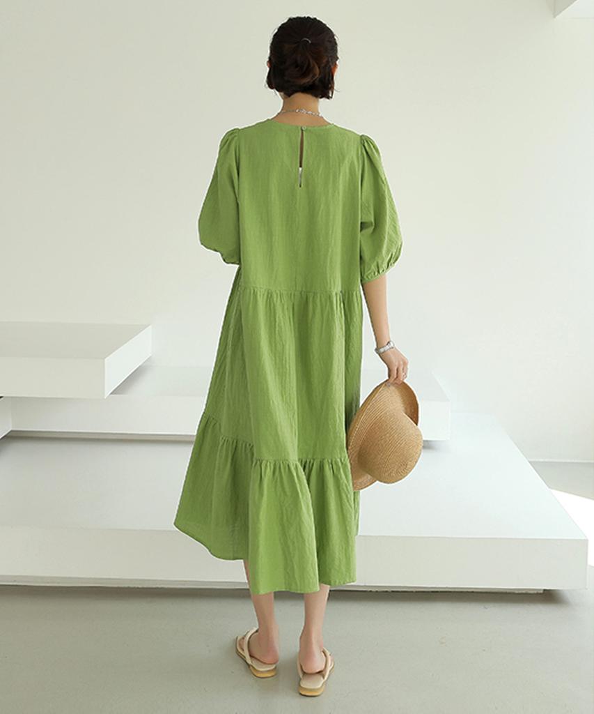 Ppaeppae Cotton Maxi Long Dress